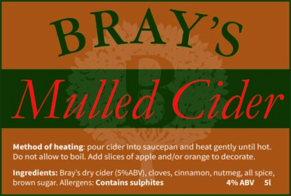 Bray's Mulled Cider - Image 2